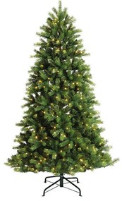 Albero di Natale artificiale Montsolar con illuminazione H 180 cm x Ø 112 cm