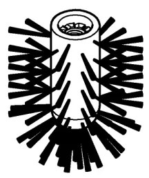 GROHE 41201KS0 - Spazzola di ricambio START nera