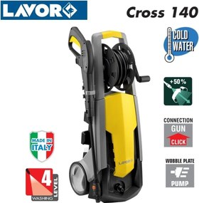 Idropulitrice ad alta pressione 2100W 140bar Lavor cross 140