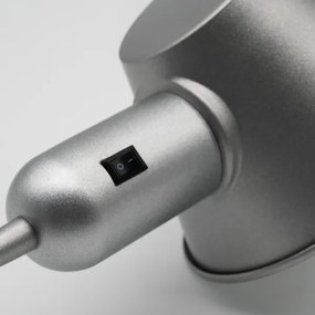 Brilo - Lampada da tavolo 1x E27/10W/230V cromo opaco