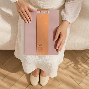 Tenda parzialmente oscurante rosa polveroso 140x250 cm Carli Tie – Restilo