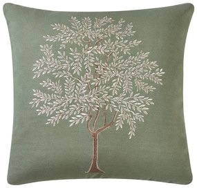Cuscino decorativo in cotone 45x45 cm Woodland Trees Embroidered – Catherine Lansfield