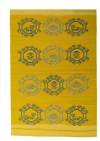 Kilim Tappeto persiano 180x260 Giallo (Iran) Tessuto A Mano