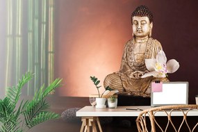 Carta da parati – Buddha meditante