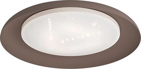 Eglo 99704 - Plafoniera LED PENJAMO LED/17,1W/230V marrone