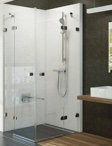 Ravak Brillant box doccia 100x100 cm quadrato cromo lucida/vetro trasparente 1UVAAA00Z1