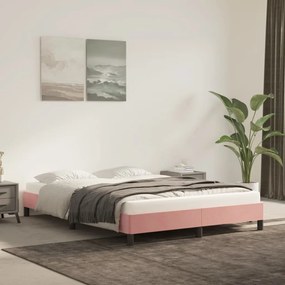 Giroletto Rosa 140x190 Cm İn Velluto /