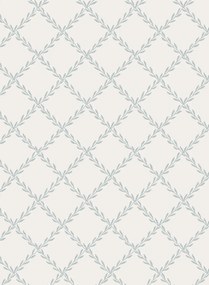 Sandberg Carta da parati Trellis - Misty Blue