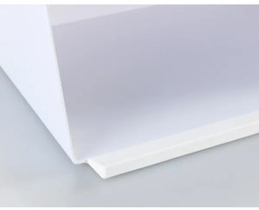 WENKO 54099100 - Portapane KUBO 35x26,5 cm bianco/marrone