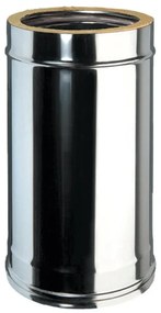 Condotto a doppia parete Tubo DP coib Aisi 316L d.180/230 in inox 50 cm