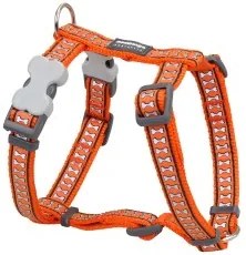 Imbracatura per Cani Red Dingo Arancio Osso Riflettente 37-61 cm
