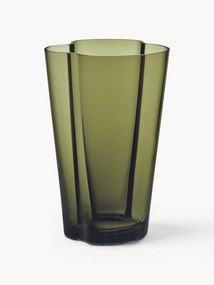 Vaso in vetro soffiato Alvar Aalto, alt. 22 cm