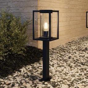 Lampioncino da giardino Ferda Lucande, dimmerabile, Nero, Alluminio, Moderno, Lampada da esterni
