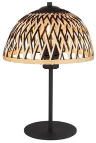 Globo 15767T - Lampada da tavolo COLLY 1xE27/15W/230V bambù