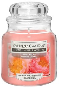 Coral Peony, candela in giara media Yankee Candle