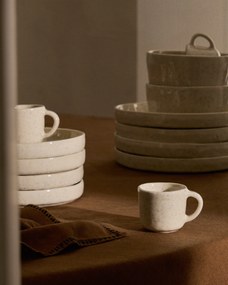 Kave Home - Tazza Setisa in ceramica bianco