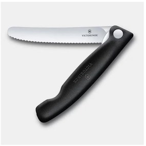 Victorinox - Coltello pieghevole SWISS CLASSIC 11 cm nero
