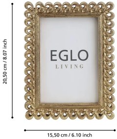 Eglo 423143 - Portafotografie ESASHI 10x15 cm oro