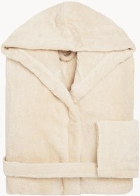 Accappatoio unisex in cotone spugna con cappuccio Shizen Supersoft