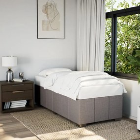 Giroletto Senza Materasso Tortora 90x190 Cm Tessuto /