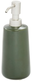 Distributore di sapone in ceramica verde Vanity Eco - iDesign