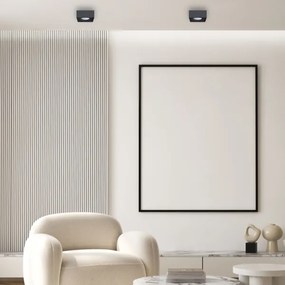 Faretto da incasso BALI 1xGU5,3/MR16/25W/12V quadrato nero