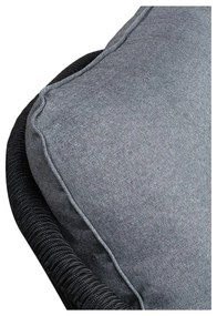 Divano da giardino nero a due posti North - Bonami Selection