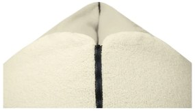 Pouf a sacco per bambini grigio chiaro con rivestimento in bouclé Clip Clap 115 – SLOWDOWN