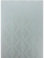 Osborne & Little Carta da parati Ruhlmann - Aqua/ Silver