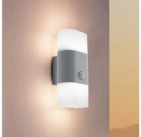 Eglo 97313 - Applique a LED  da esterno con sensore FAVRIA 1 2xLED/5,5W/230V IP44