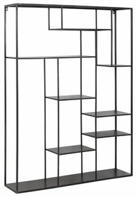 Scaffale metallico a castello nero Talara - Light &amp; Living