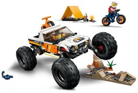 Avventure sul fuoristrada 4x4 da costruire Lego