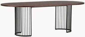 Tavolo ovale con piano in legno Hamneskär, 220 x 110 cm