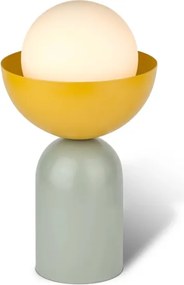 Osram - Lampada da tavolo DECOR BOWL 1xE14/25W/230V verde/gialla
