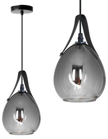 Lampada APP1774-1CP BLACK GREY