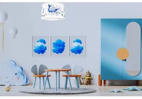 Plafoniera per bambini OCEAN 1xE27/60W/230V