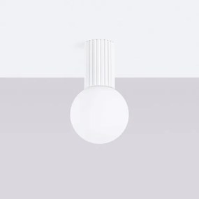 Sollux SL.1708 - Plafoniera da bagno HALO 1xG9/8W/230V IP44 bianco