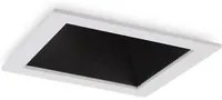 Proiettore Da Incasso Moderno Game Square Alluminio Bianco E Nero Led 11W 3000K