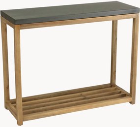 Consolle da giardino in legno di acacia Hector