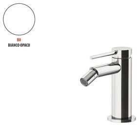 Rubinetto per bidet getto aerato Circle two GATTONI RUBINETTERIA bianco verniciato a polvere opaco