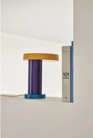 Lampada da tavolo dimmerabile a LED viola (altezza 25 cm) Magic - Hübsch