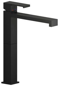 Rubinetto per lavabo getto aerato MIA nero verniciato a polvere opaco NOBILI H 30.4 cm