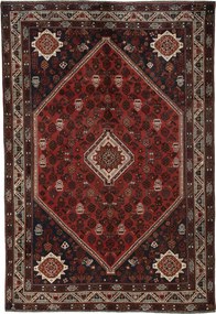 Shiraz Tappeto 210 x 300 Rosso (Iran) Annodato A Mano