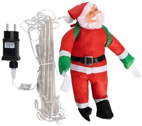 Aigostar - Decorazione natalizia LED da esterno 154xLED/3,6W/230V/8 funzioni 1,6m IP44 bianco freddo