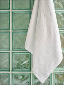 Asciugamano in spugna di cotone grigio chiaro 50x100 cm Time - Zone