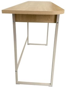 Tavolo consolle di colore naturale con effetto rovere 40x140 cm Darlington – Actona