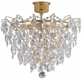 Lampada da soffitto in oro Luxy, ø 48 cm Rosendal - Markslöjd