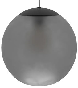 Eglo 390212 - Lampadario a sospensione con filo ARANGONA 1xE27/40W/230V fumé