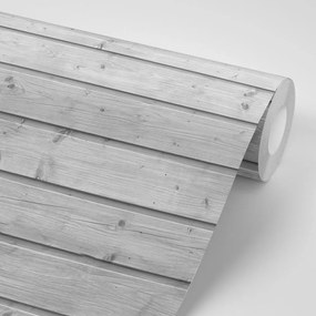 Carta da parati – Imitazione del Legno Grigio