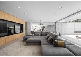 APLED-Lampada LED RONDO WOODLINE LED/12W/230V 3000K diametro 20 cm pino legno solido